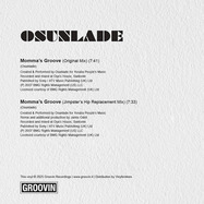 Back View : Osunlade - MOMMAS GROOVE (REPRESS) - Groovin / GR-1267