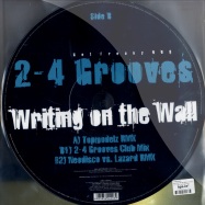 Back View : 2-4 Grooves - WRITING ON THE WALL (PicDisc) - Get Freaky / getfreaky009p