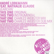 Back View : Andre Lodemann feat Nathalie Claude - SEARCHIN - Best Works Records / BWR 01