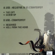 Back View : Negative A & Counterfeit - THE GIFT - DNA / dna038