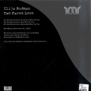 Back View : Ilija Rudman - TWO FACED LOVE - Red Music Records / red015