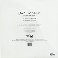 Back View : Daze Maxim - ORGAN MESSAGE - Hello? Repeat Records / Hello014