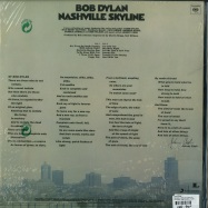 Back View : Bob Dylan - NASHVILLE SKYLINE (180G LP) - Sony Music / 88875146321 / 91947
