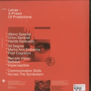 Back View : Leiras - A PRISON OF PREDICTIONS (2X12 LP) - Ownlife / OWN011