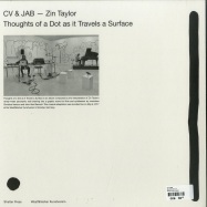 Back View : CV & JAB - THOUGHTS OF A DOT AS IT TRAVELS A SURFACE (LP) - Shelter Press / sp092