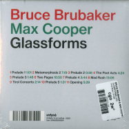 Back View : Bruce Brubaker & Max Cooper - GLASSFORMS (CD) - Infine Music / IF1059