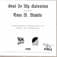 Back View : Tone B. Nimble - SOUL IS MY SALVATION CHAPTER 6 (7 INCH) - Rain&Shine / RSRSIMS006