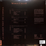 Back View : Maria Callas - LA GRANDE NUIT DE L OPERA (2LP, 180G, GATEFOLD VINYL) - Diggers Factory, Inasound / DFINA17