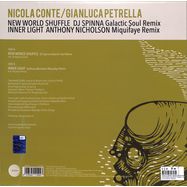 Back View : Nicola Conte / Gianluca Petrella - NEW WORLD SHUFFLE / INNER LIGHT - REMIXES - Schema Records / SCEP504