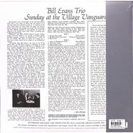 Back View : Bill Trio Evans / Scott Lafaro - SUNDAY AT THE VILLAGE VANGUARD (VINYL) (LP) - Concord Records / 7247541