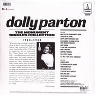 Back View : Dolly Parton - THE MONUMENT - SINGLES COLLECTION 1964-68 (LP, RSD) - Sony Music / 0194399764817
