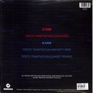 Back View : Melodisco Feat. Synergie Silence - DISCO TEMPTATION - Blanco Y Negro / MDMX 006