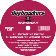Back View : The Nathaniel X Project - THE RESURFACE EP - Daybreakers / DBR007