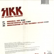 Back View : Sikk - MY WASHING MACHINE - Ultra /  UL1369