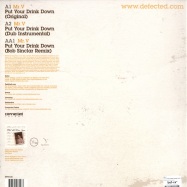 Back View : Mr V - PUT YOUR DRINK DOWN PART 1 - Defected / DFTD160