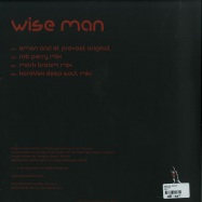 Back View : Eman & El Prevost - WISE MAN - No Speakers / NS001