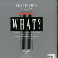Back View : What? - WHAT YOU DOIN? - La Pena / LPA023