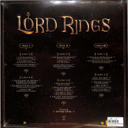 Back View : The City Of Prague Philharmonic Orchestra - MUSIC FROM THE LORD OF THE RINGS (CLEAR 3LP) - Diggers Factory / DFLP17