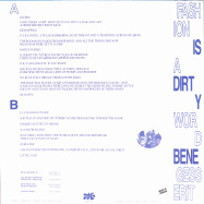 Back View : Bene Gesserit - FASHION IS A DIRTY WORD (LP) - Domani Sounds / DOM-01
