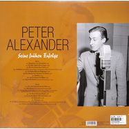 Back View : Peter Alexander - SEINE FRHEN ERFOLGE (LP) - Zyx Music / ZYX 21188-1