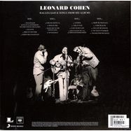 Back View : Leonard Cohen - HALLELUJAH & SONGS FROM HIS ALBUMS (blue 2LP) - Sony Music Catalog / 19439994821