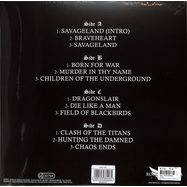 Back View : X-Wild - SAVAGELAND (LTD.GTF.SILVER 2LP) - Roar! Rock Of Angels Records Ike / ROAR 2307LPS