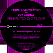 Back View : Phunk Investigation vs Boy George - GENERATIONS OF LOVE - Absolutely / ABR170V-MCP