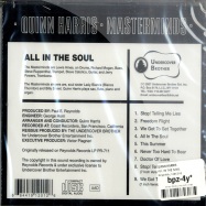 Back View : Quinn Harris - ALL IN THE SOUL (CD) - Reynolds / ub1201
