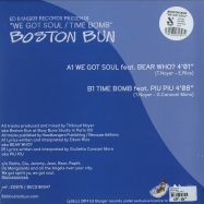 Back View : Boston Bun - WE GOT SOUL - Because / BEC5161847