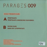 Back View : Bowly Pt Ojbp - PENETRANTE EP - SIMONCINO DUB REMIX - Parages Music / PM-009