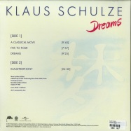 Back View : Klaus Schulze - DREAMS (180G LP + MP3) - Universal / 5789269