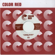 Back View : W.R.D. - HAPPY HOUR / CORNER POCKET (7 INCH) - Color Red / CRR001