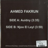 Back View : Ahmed Fakrun - AUIDNY / NJOO EL LEYL (7 INCH) - Groovin Records / GR1252