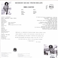 Back View : Bro David - MODERN MUSIC FROM BELIZE (LP) - Cultures Of Soul / COS028-LP