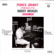 Back View : Prince Jammy Presents Barry Brown - SHOWCASE (LTD BLUE LP) - Greensleeves / vpgsrl7003