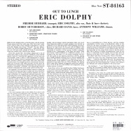 Back View : Eric Dolphy - OUT TO LUNCH (180G LP) - Blue Note / 3587502