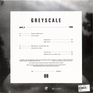 Back View : grad_u - T2N0 (WHITE 180G 2LP) - Greyscale / GREYSCALE08