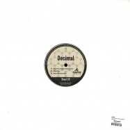 Back View : Decimal - STEEL EP  INCL. MATHIAS KADEN REMIX (BLACK VINYL) - Material Series / Material006