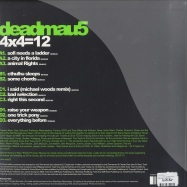 Back View : Deadmau5 - 4x4 = 12 (2x12 Black Vinyl) - Mau5trap / Mau5LPX05