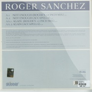 Back View : Roger Sanchez - NOT ENOUGH - AGAIN  - Glitter / GT38