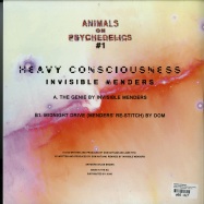 Back View : Invisible Menders - HEAVY CONSCIOUSNESS - Animals On Psychedelics / AOP 001