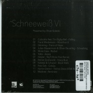 Back View : Various Artists - SCHNEEWEISS 6 PRES BY OLIVER KOLETZKI (CD) - Stil vor Talent / SVT174CD