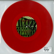 Back View : Vinyl Speed Adjust - TECHNICOLOR (10 INCH , RED TRANSPARENT VINYL - VINYL ONLY) - Pressure Traxx / PTX019