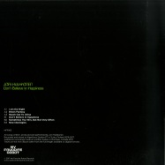 Back View : Jori Hulkkonen - DONT BELIEVE IN HAPPINESS (EP + ALBUM-MP3) - My Favorite Robot Records / MFR163V