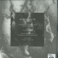 Back View : Various Artists - IN MEMORY OF - Nicz Records / NCZ007