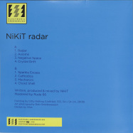 Back View : NiKiT - RADAR - Electronic Emergencies / EE030rtm