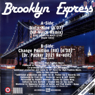 Back View : Brooklyn Express - SIXTY-NINE / CHANGE POSITION (REMIXES) - High Fashion Music / MS 490