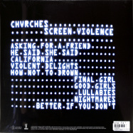 Back View : Chvrches - SCREEN VIOLENCE (LTD BLUE 180G LP) - Vertigo Berlin / 3597503