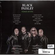 Back View : Black Paisley - HUMAN NATURE (LTD. GREEN LP)(RSD23) - Sound Pollution - Black Paisley / PAISLEY014RS