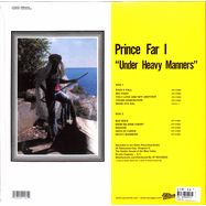 Back View : Prince Far I - UNDER HEAVY MANNERS (LP) - 17 North Parade / VPRL4218